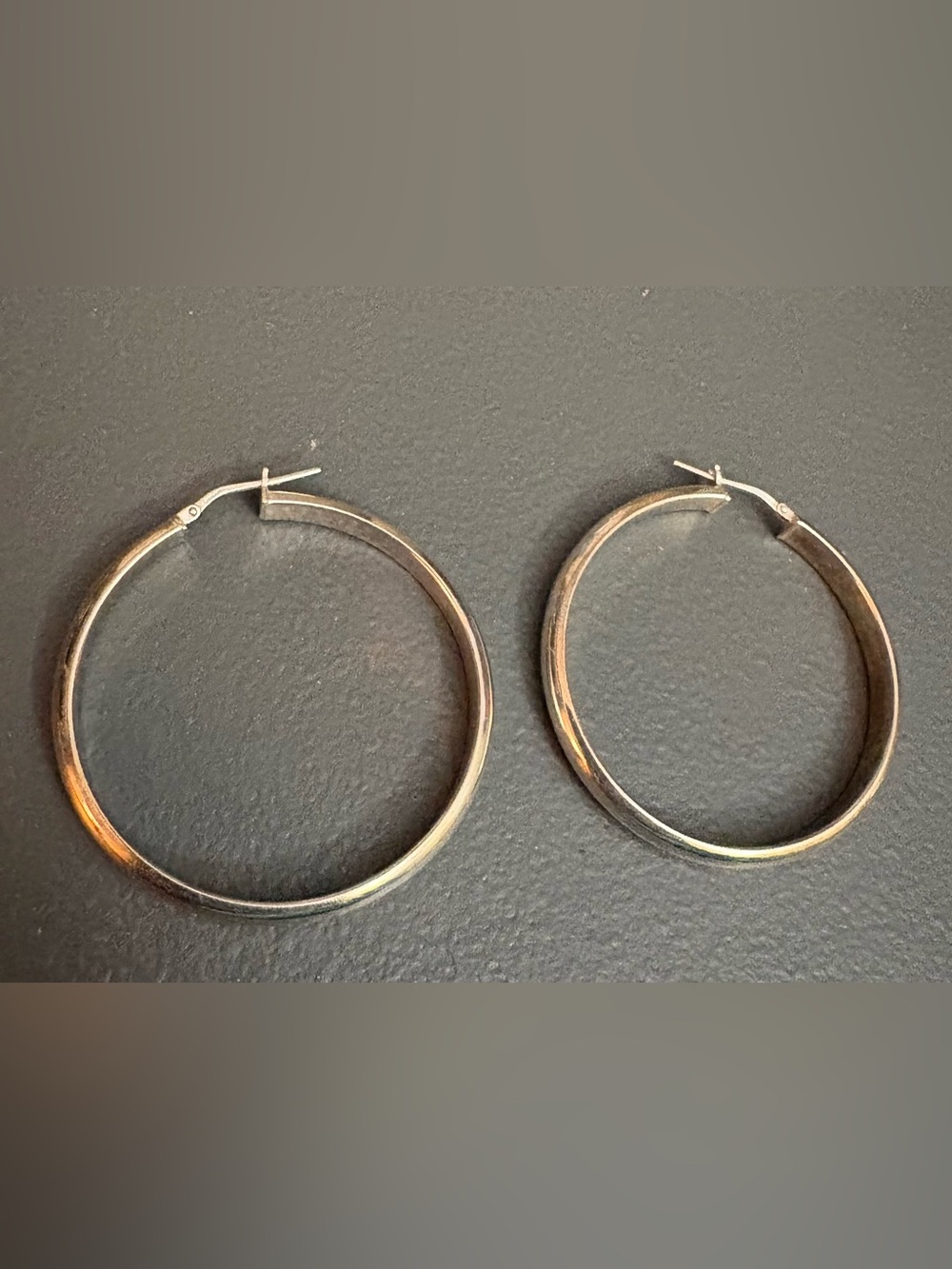 Dyadema Silver Hoop Earrings